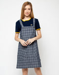 Lois Girl Overall Plaid Print