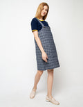Lois Girl Overall Plaid Print