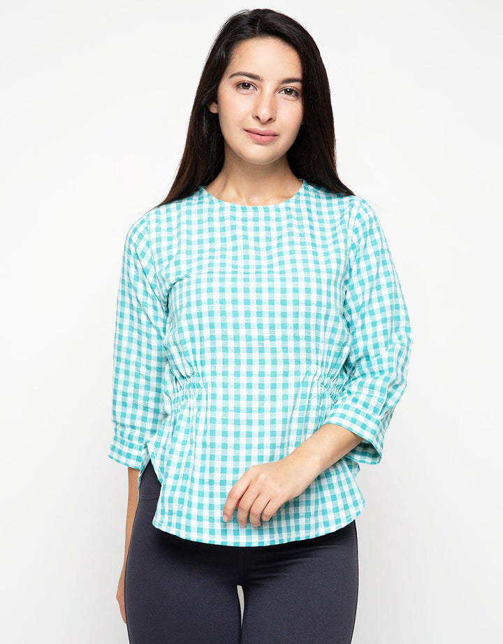 Point One Girl Blus Lengan Tiga Perempat Iandra