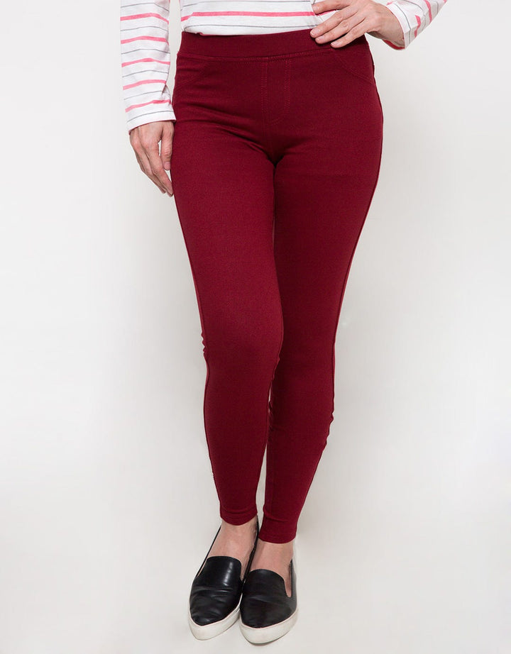 Point One Girl Premium Jegging Red Rio