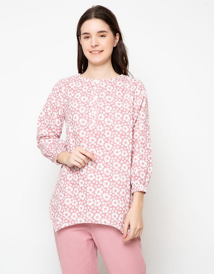 Point One Jessie Floral Blouse