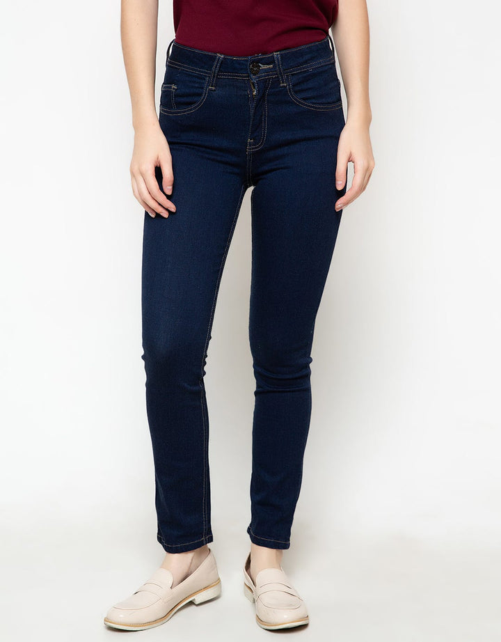 Point One Selena Raw Midrise Jeans