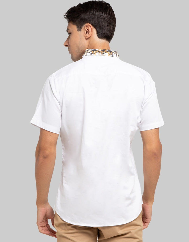 MOC Slim Fit Short Sleeve Shirt Ponte