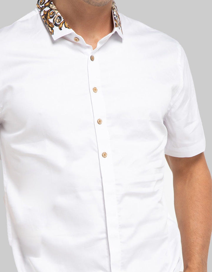 MOC Slim Fit Short Sleeve Shirt Ponte