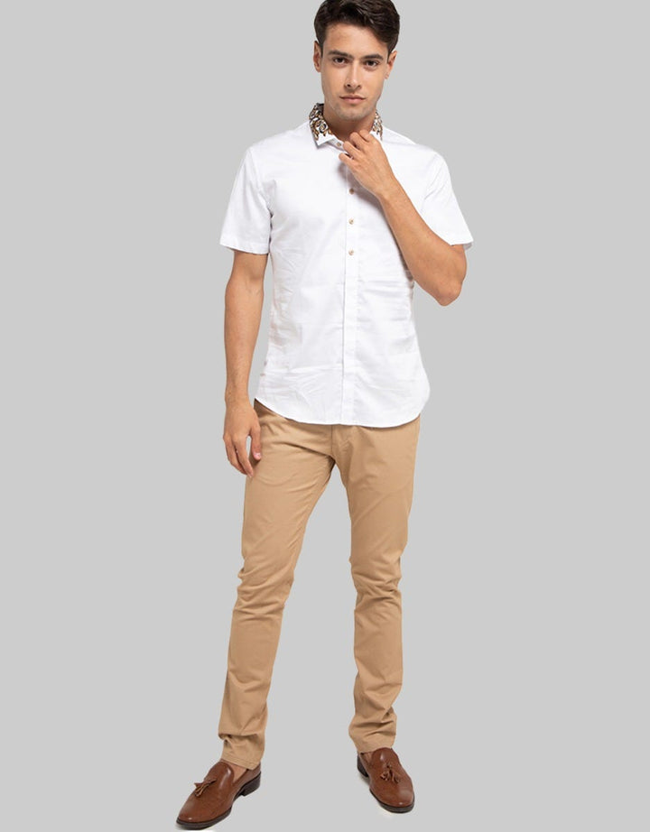MOC Slim Fit Short Sleeve Shirt Ponte