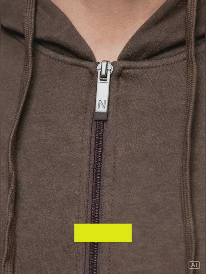 Nevada French Terry Jaket Hoodie Pria