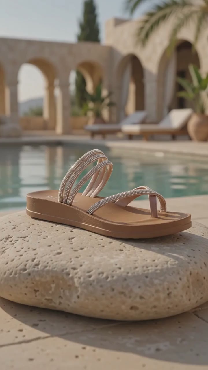 St. Yves Sandal Slipper FQB05 Wanita