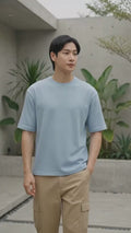 Suko Clima Tech Oversize Clima Flex Kerah Bulat Kaos Lengan Pendek Pria