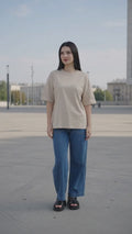 Nevada Comb Basic Kaos Oversize Wanita