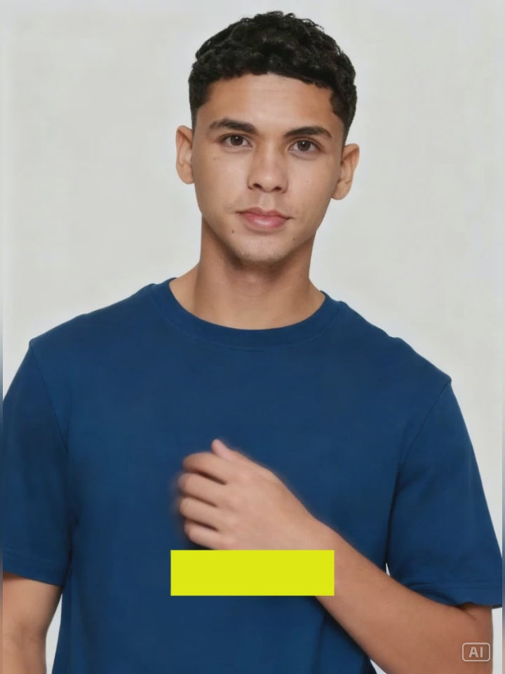 Nevada Ki Basic Tee Cotton Combed 24S Kaos Pria