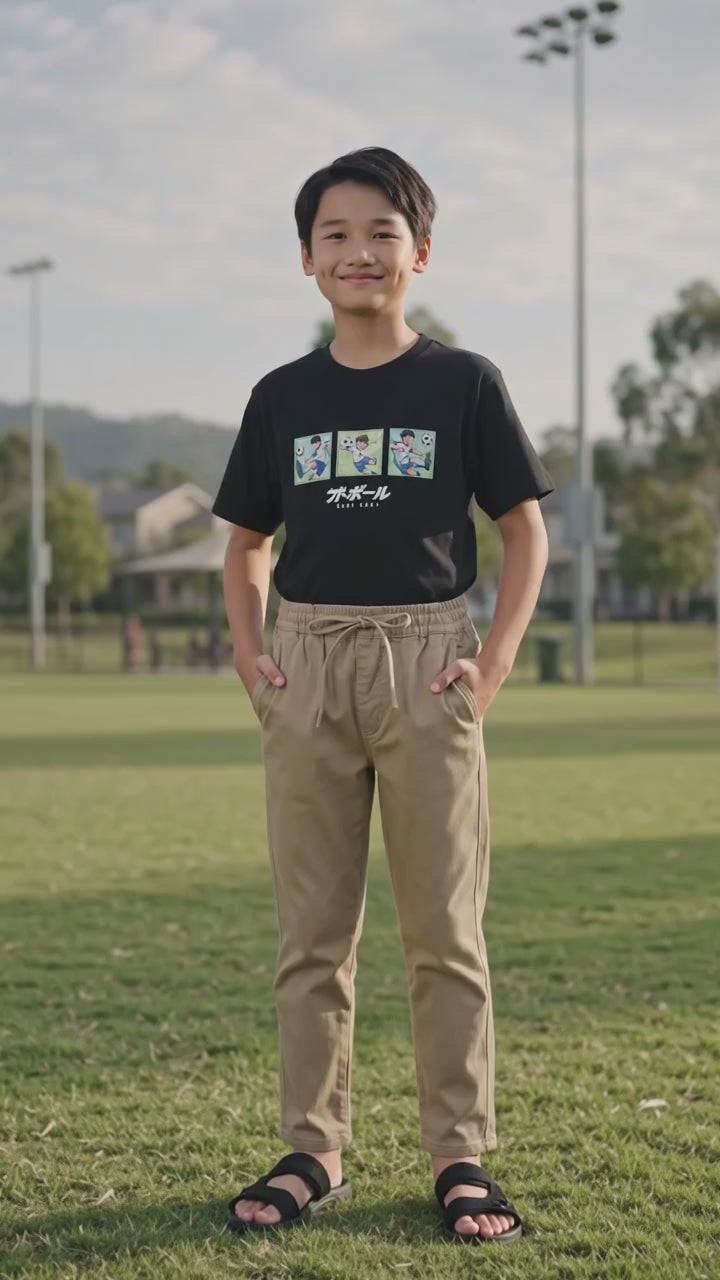 Nevada Regular Fit Terry Jogger Anak Laki-Laki