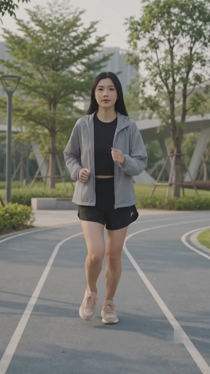 Suko Parka Saku Windbreaker Jaket Wanita