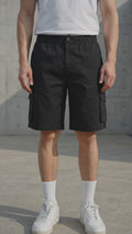 Nevada Multiple Pocket Twill Hd Celana Pendek Cargo Pria
