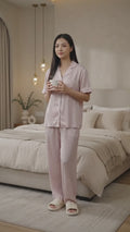 Suko Motif Disney Pajamas Set Wanita
