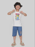 MxM Little M Boy Print Tiger Kaos Anak Laki-laki