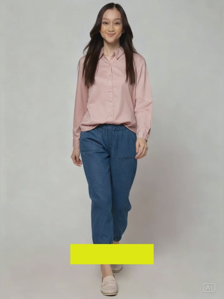 Connexion Kemeja Lengan Panjang Wanita