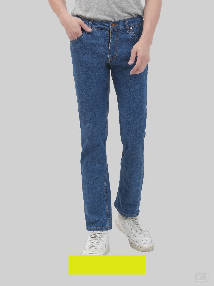 MxM Stretch Basic Celana Denim Pria