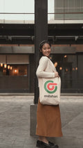 Matahari Retro Tote Bag