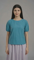 Suko Blouse Lengan Balon Wanita