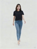 Mxm Connexion Kaos Crop Wanita