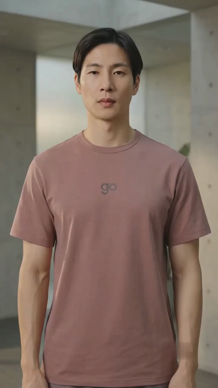 Suko Sports Kerah Bulat Lengan Pendek Kaos Pria