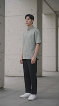 Suko Oxford Kemeja Oversize Pria