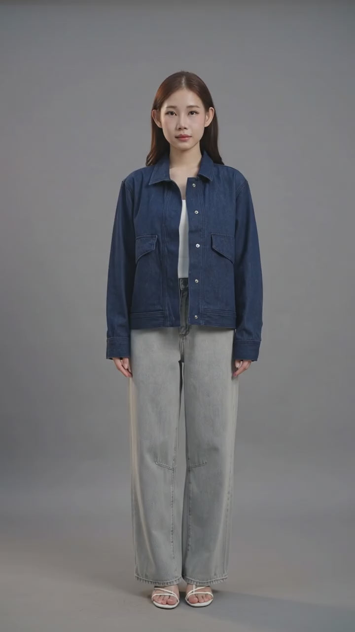 Suko Jaket Jeans Wanita