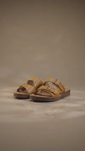 St. Yves Slipper Sandals Double Strap