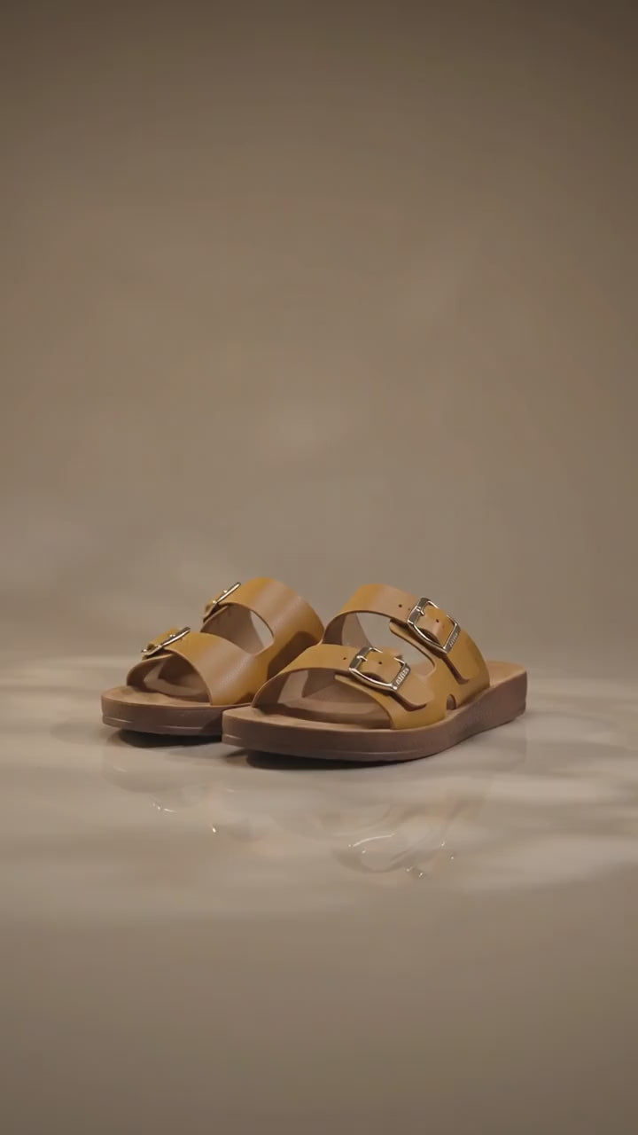 St. Yves Slipper Sandals Double Strap