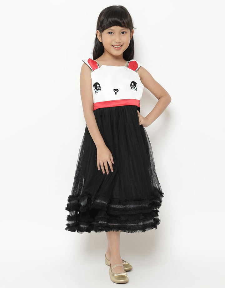 Princessa Flami Dress Baby Animal Face