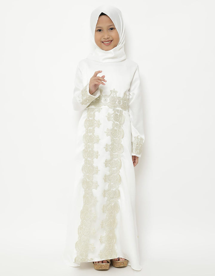 Princessa Flami Muslim Dress Embroidery Details