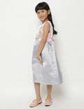 Princessa Flami Dress Sleeveless Detail Aplikasi Floral