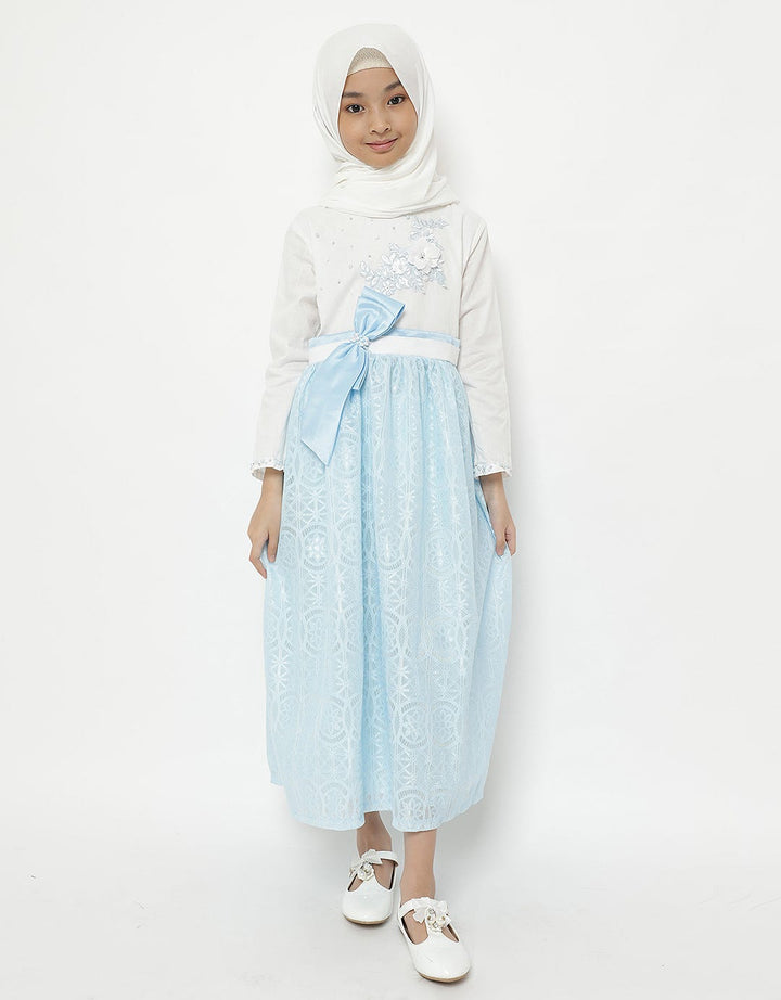 Princessa Flami Muslim Brokat Anak