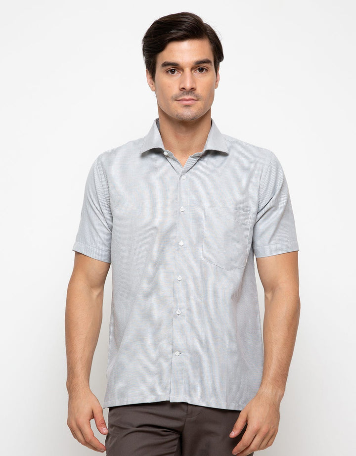 Raymond Renne Kemeja Lengan Pendek Full Print