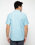 Red Cliff Casual Full Print Shirt
