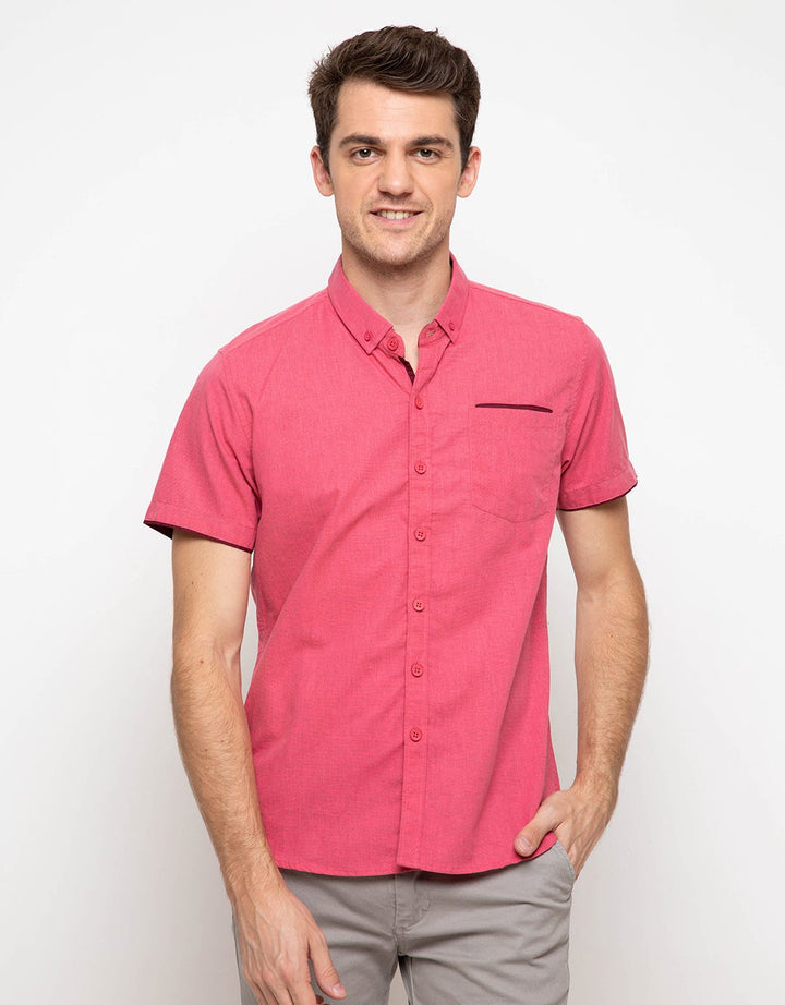 Red Cliff Kemeja Lengan Pendek Casual