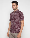 Ricardo Kemeja Lengan Pendek Casual Printing C3H0232060