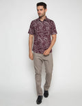 Ricardo Kemeja Lengan Pendek Casual Printing C3H0232060