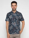 Ricardo Kemeja Lengan Pendek Casual Printing C3H0232061
