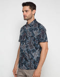 Ricardo Kemeja Lengan Pendek Casual Printing C3H0232061