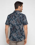 Ricardo Kemeja Lengan Pendek Casual Printing C3H0232061
