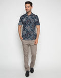 Ricardo Kemeja Lengan Pendek Casual Printing C3H0232061