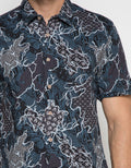 Ricardo Kemeja Lengan Pendek Casual Printing C3H0232061