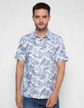 Ricardo Kemeja Lengan Pendek Casual Printing P3H0831977