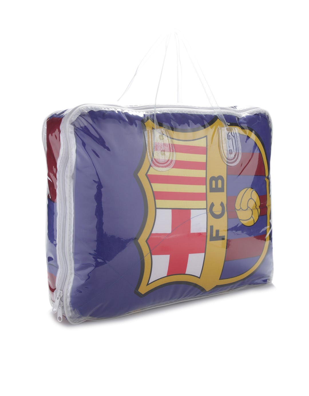 Rise Bed Cover Barca Football - Single Size 160 x 220 cm