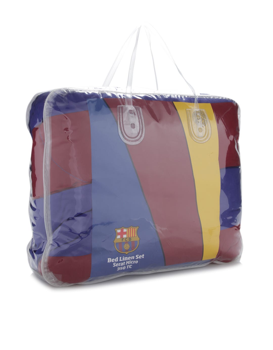Rise Bed Cover Barca Football - Single Size 160 x 220 cm