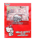 Rise Bed Cover Hello Kitty 40th Anniversary - Single Size 160 x 230 cm