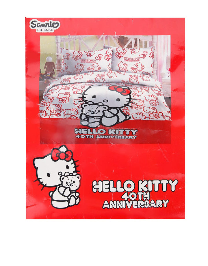Rise Bed Cover Hello Kitty 40th Anniversary - Single Size 160 x 230 cm