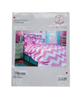 Rise Bed Cover Ziggy Pink Double