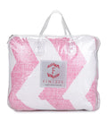 Rise Bed Cover Ziggy Pink Double